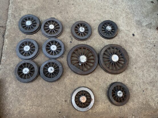 3 1/2” Gauge “Jenny Lind” Castings and Wheels - Image 2
