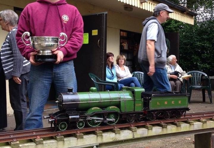 Ben Pavier and the Curly Bowel, Live Steam Locomotive