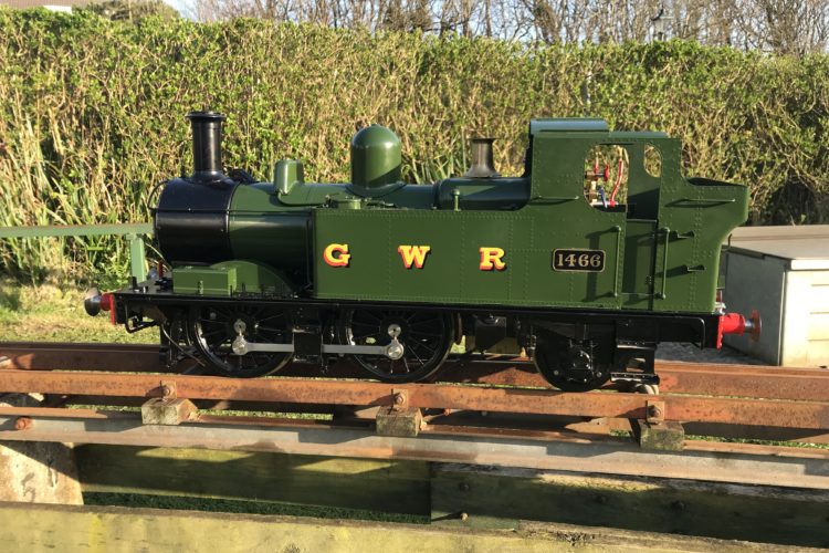 Kingscale GWR 14xx 5 Inch, Live Steam Locomotive