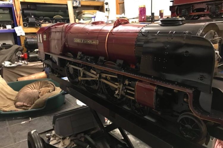 Duchess of Sutherland 5 Inch, Live Steam Locomotive